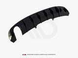 Rear Valance V.1 Audi A4 S Line B9 (Version with single exhaust tip on one Side)