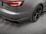 Rear Side Splitters V.3 compatible with Audi A4 S Line B9