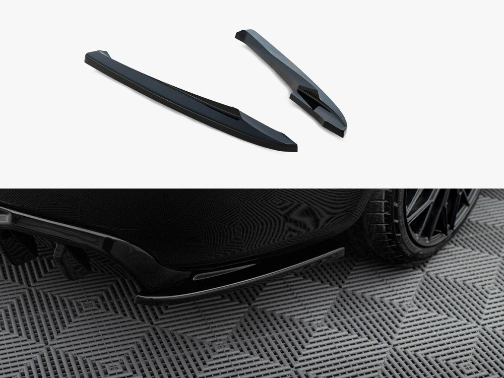 Rear Side Splitters V.2 compatible with Audi A4 B8