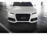 Front Splitter V.4 compatible with Audi RS 7 C7