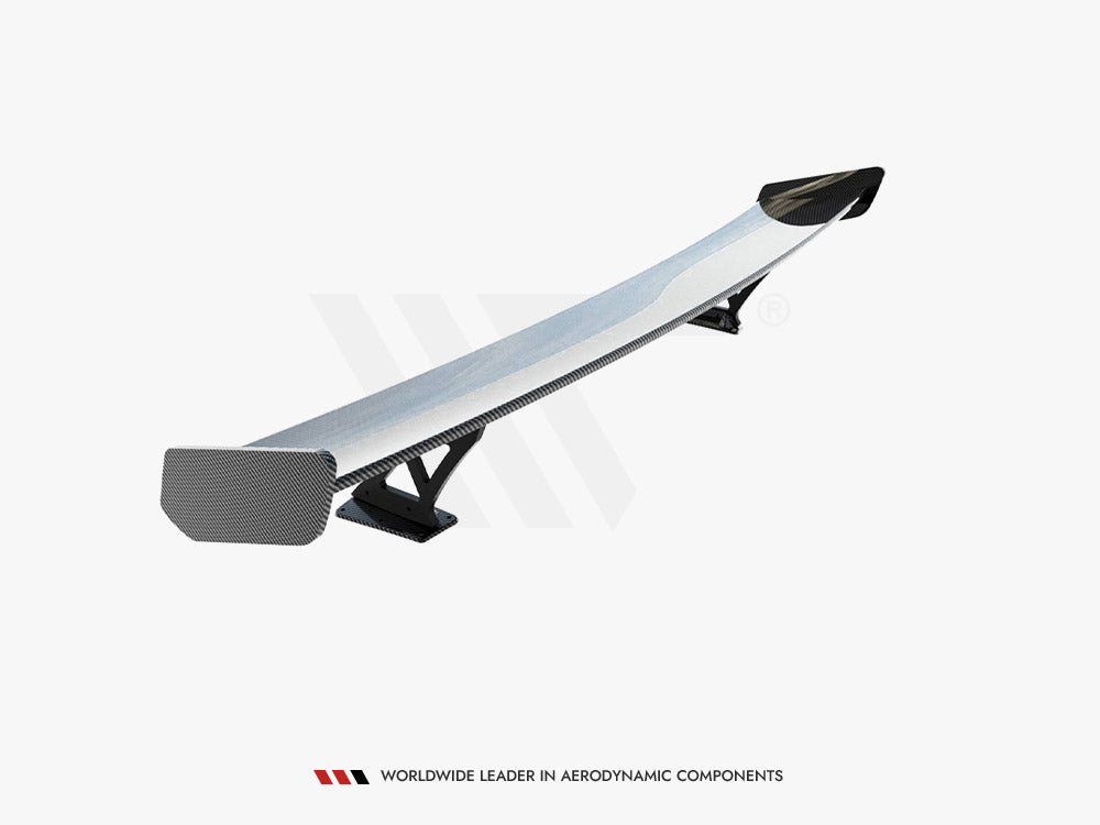 Carbon Spoiler With External Brackets Uprights V.1 compatible with Audi A5 / A5 S Line / S5 / RS 5 Coupe F5 / F5 Facelift