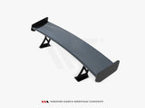 Carbon Spoiler With External Brackets Uprights V.1 + LED compatible with Audi A5 / A5 S Line / S5 / RS 5 Coupe F5 / F5 Facelift