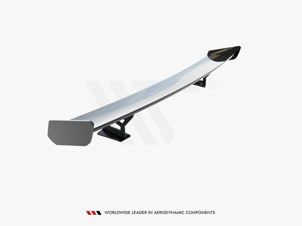 Carbon Spoiler With External Brackets Uprights V.2 compatible with Audi A5 / A5 S Line / S5 / RS 5 Coupe F5 / F5 Facelift