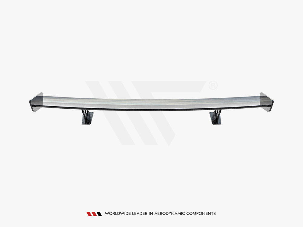 Carbon Spoiler With External Brackets Uprights V.2 compatible with Audi A5 / A5 S Line / S5 / RS 5 Coupe F5 / F5 Facelift