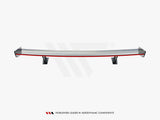 Carbon Spoiler With External Brackets Uprights V.2 + LED compatible with Audi A5 / A5 S Line / S5 / RS 5 Coupe F5 / F5 Facelift