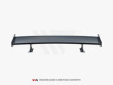 Carbon Spoiler With External Brackets Uprights V.2 + LED compatible with Audi A5 / A5 S Line / S5 / RS 5 Coupe F5 / F5 Facelift