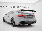 Carbon Spoiler With Upper Swan Mounting compatible with Audi A5 / A5 S Line / S5 / RS 5 Coupe F5 / F5 Facelift