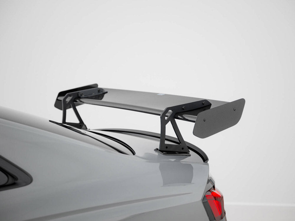 Carbon Spoiler With Upper Swan Mounting compatible with Audi A5 / A5 S Line / S5 / RS 5 Coupe F5 / F5 Facelift