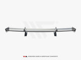 Carbon Spoiler With Upper Swan Mounting compatible with Audi A5 / A5 S Line / S5 / RS 5 Coupe F5 / F5 Facelift