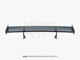 Carbon Spoiler With Upper Swan Mounting compatible with Audi A5 / A5 S Line / S5 / RS 5 Coupe F5 / F5 Facelift