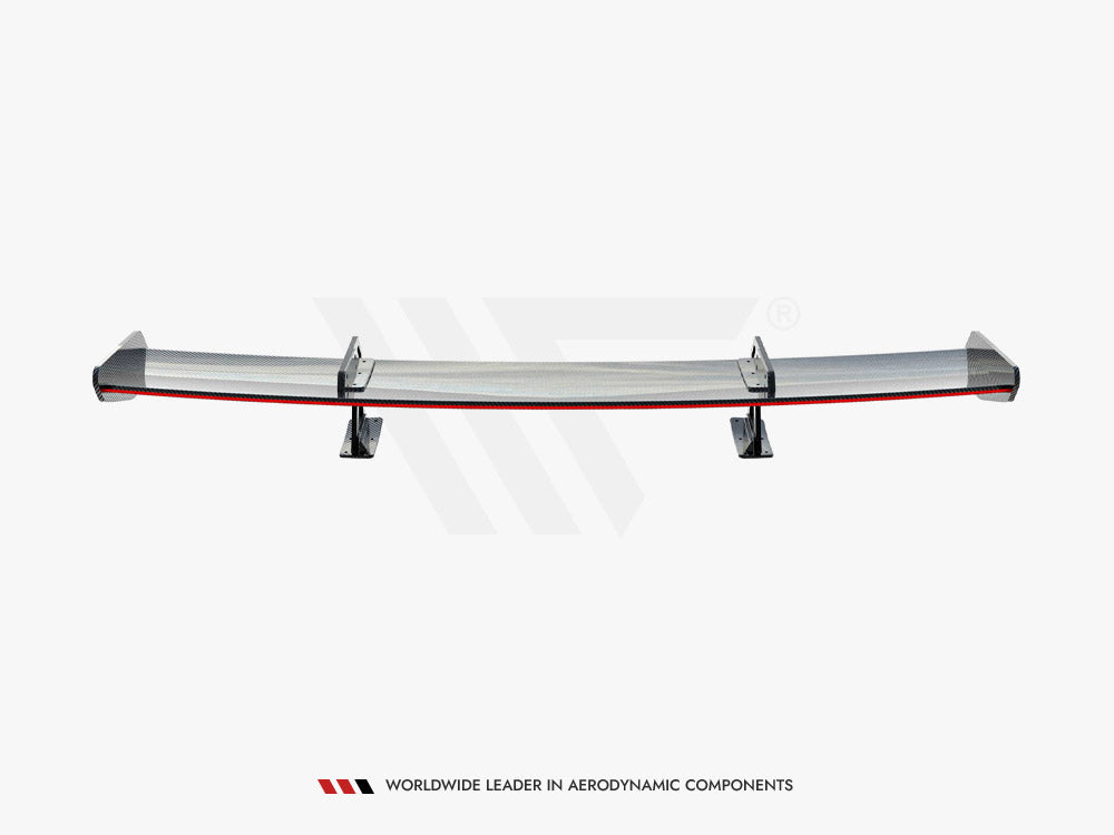 Carbon Spoiler With Upper Swan Mounting + LED compatible with BMW M2 G87