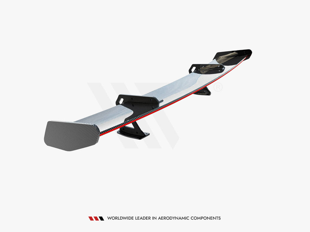 Carbon Spoiler With Upper Swan Mounting + LED compatible with BMW M2 G87