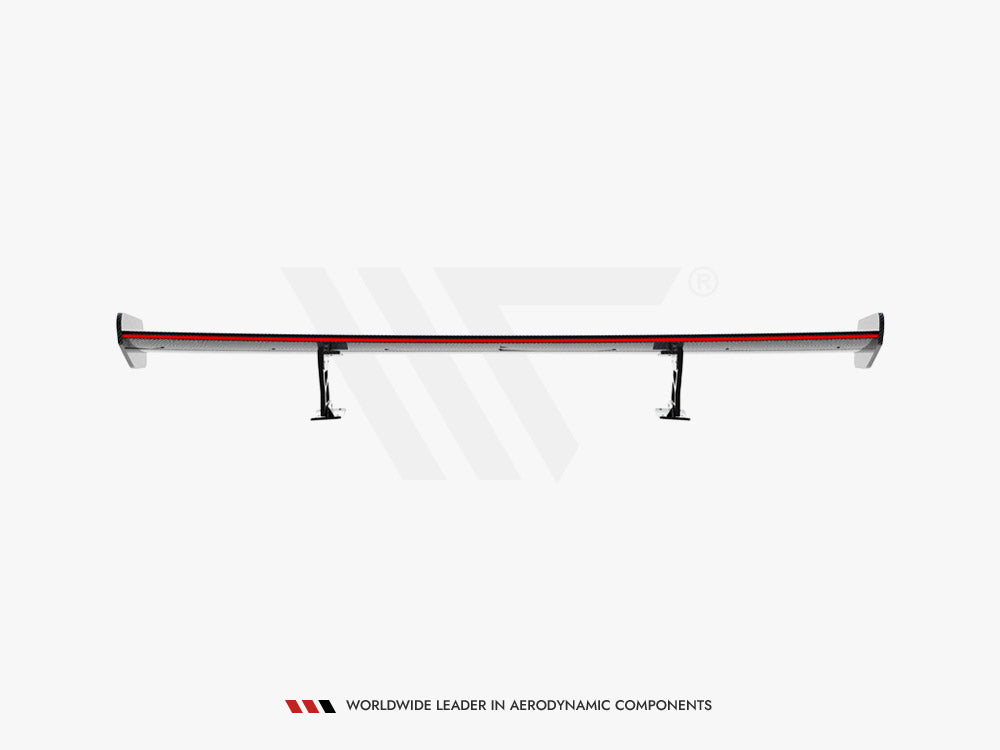Carbon Spoiler With Internal Brackets Uprights + LED compatible with BMW M2 G87