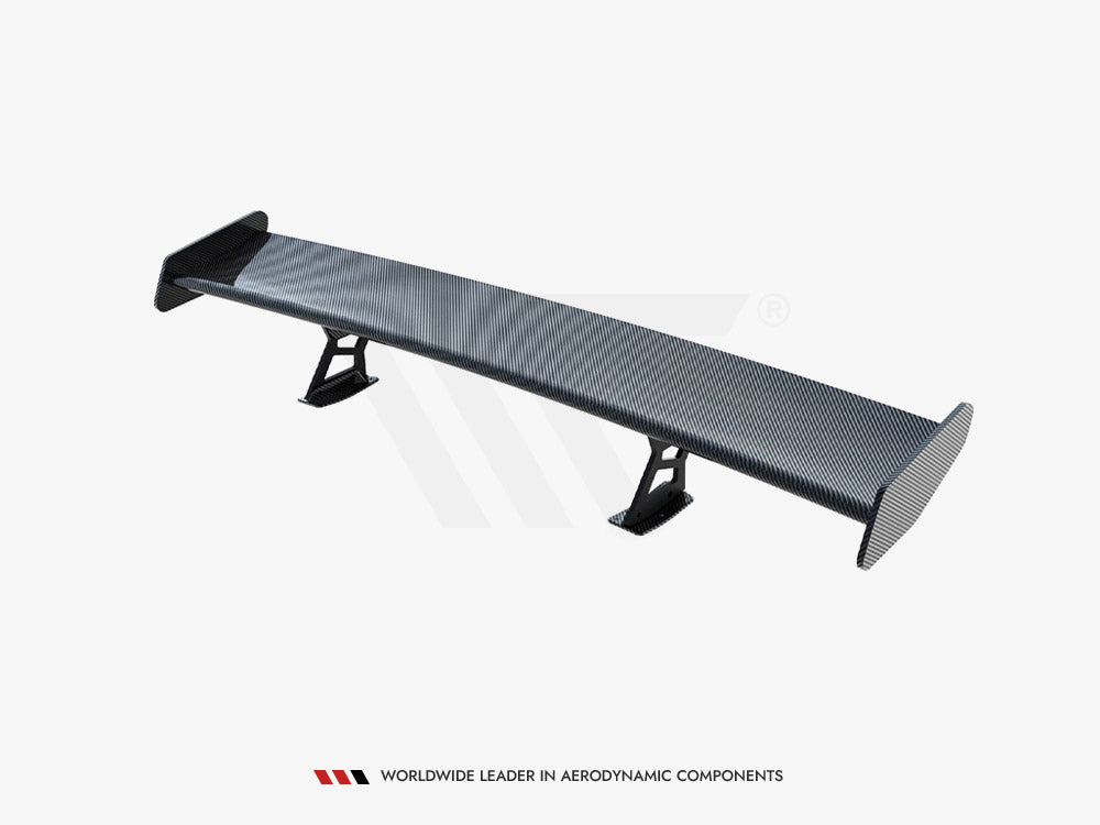 Carbon Spoiler With Internal Brackets Uprights + LED compatible with BMW M2 G87
