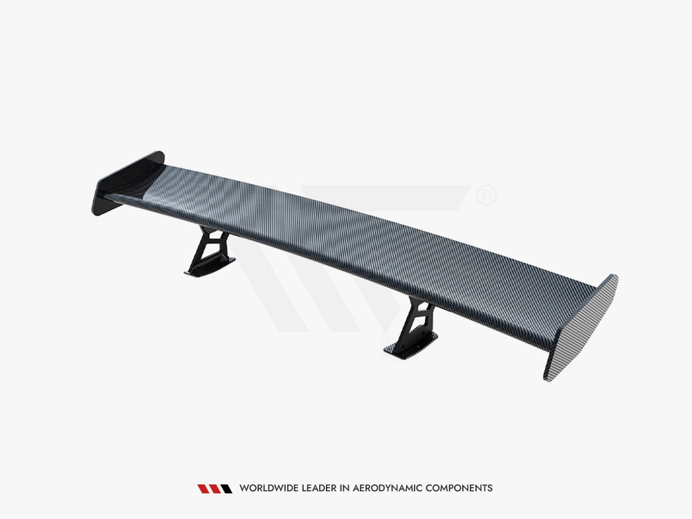 Carbon Spoiler With Internal Brackets Uprights + LED compatible with BMW M2 G87