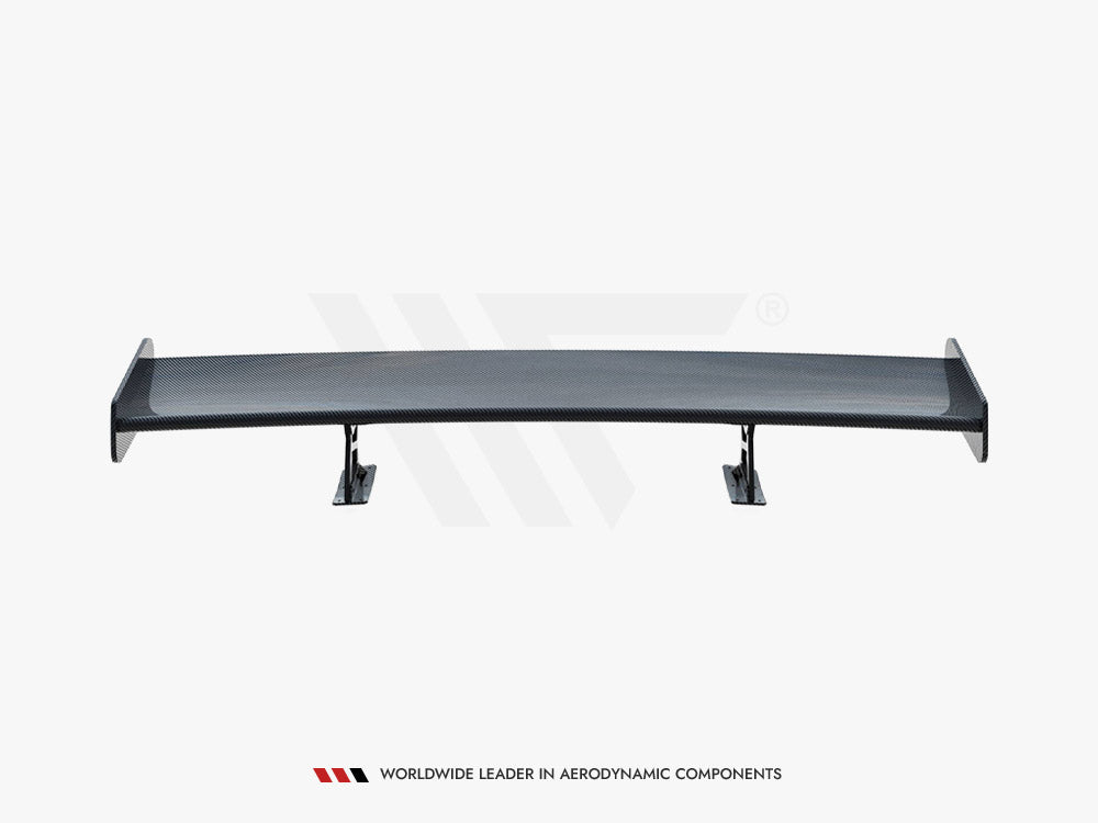Carbon Spoiler With Internal Brackets Uprights + LED compatible with BMW M2 G87