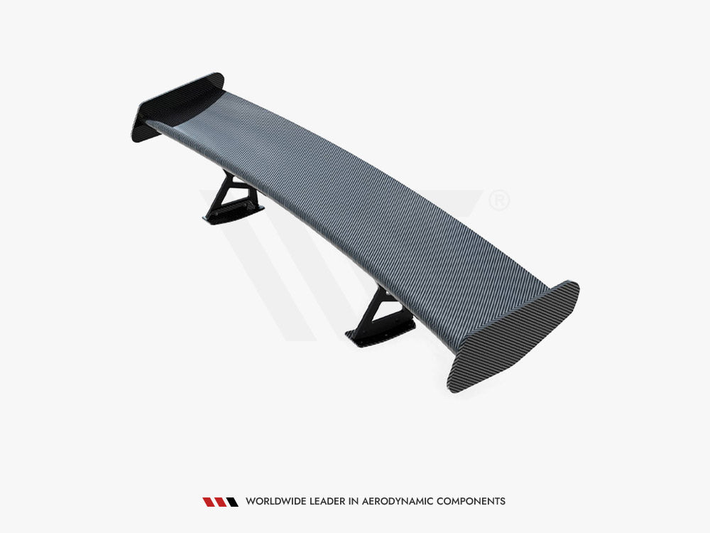 Carbon Spoiler With Internal Brackets Uprights + LED compatible with BMW M2 G87