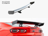 Carbon Spoiler With Internal Brackets Uprights compatible with Chevrolet Camaro SS Mk6 Facelift
