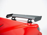 Carbon Spoiler With Internal Brackets Uprights compatible with Chevrolet Camaro SS Mk6 Facelift