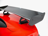 Carbon Spoiler With Internal Brackets Uprights compatible with Chevrolet Camaro SS Mk6 Facelift