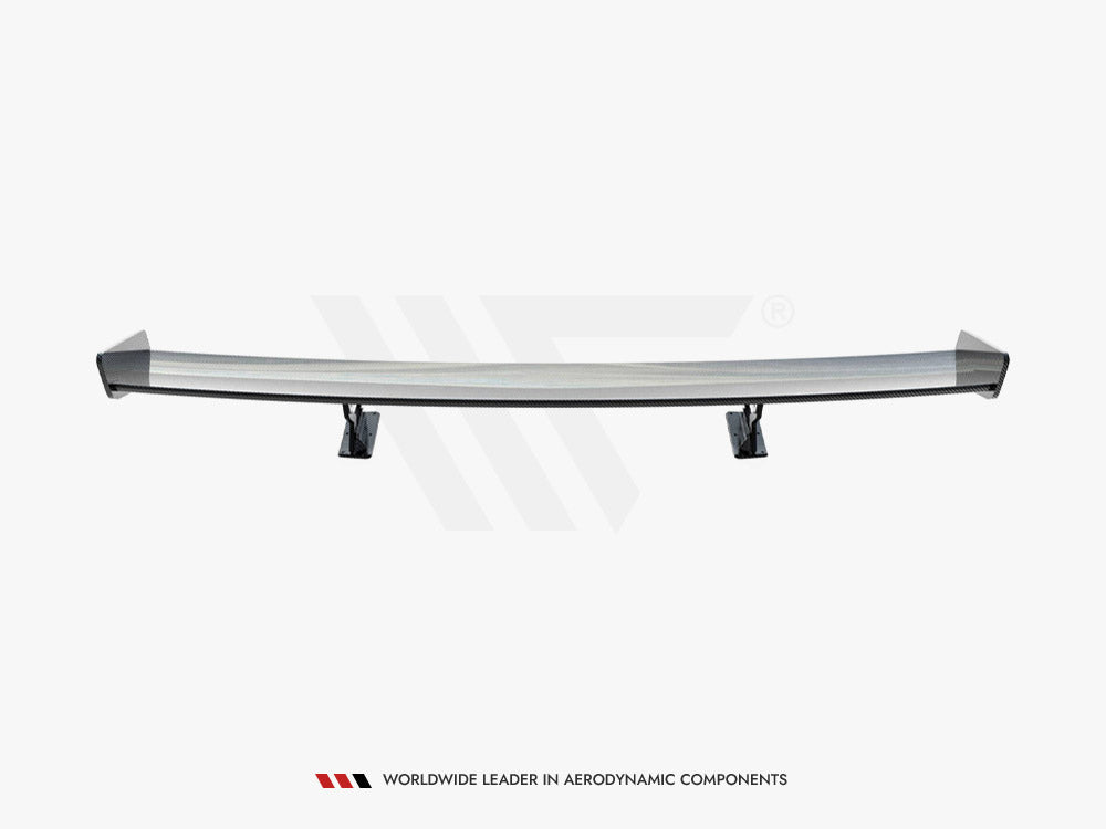 Carbon Spoiler With Internal Brackets Uprights compatible with Chevrolet Camaro SS Mk6 Facelift