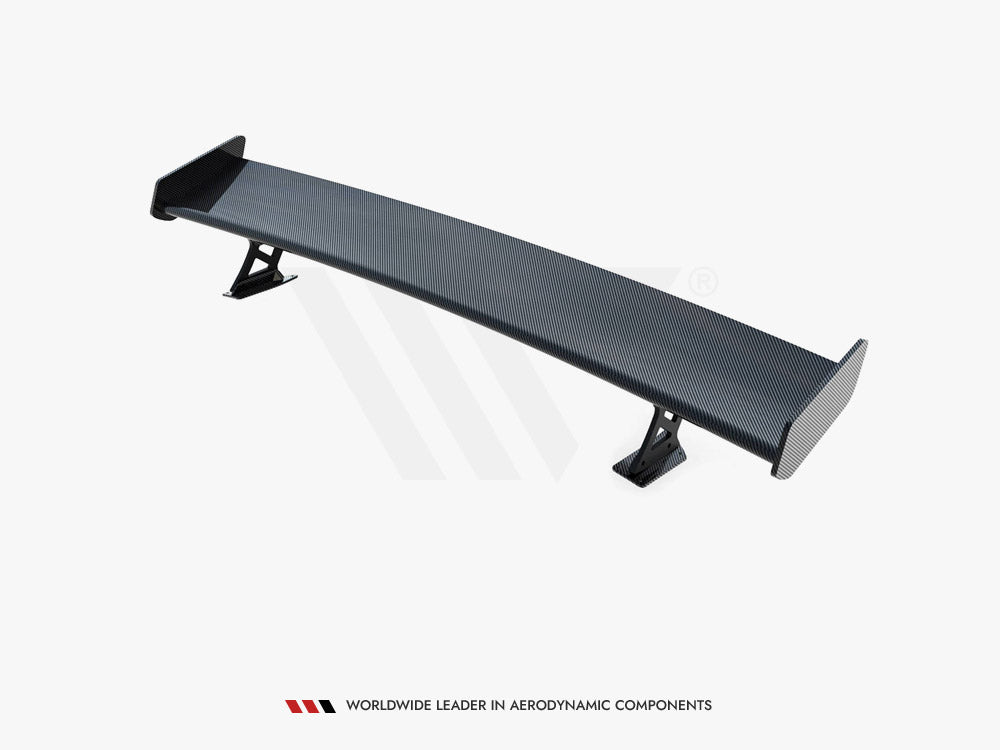Carbon Spoiler With Internal Brackets Uprights compatible with Chevrolet Camaro SS Mk6 Facelift