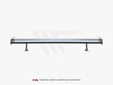Carbon Spoiler With Internal Brackets Uprights compatible with Chevrolet Camaro SS Mk6 Facelift