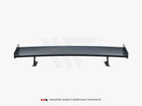Carbon Spoiler With Internal Brackets Uprights + LED compatible with Chevrolet Camaro SS Mk6 Facelift