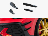 Front Bumper Wings (Canards) compatible with Volkswagen Golf GTI Clubsport Mk8 Facelift
