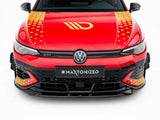 Front Bumper Wings (Canards) compatible with Volkswagen Golf GTI Clubsport Mk8 Facelift