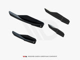 Front Bumper Wings (Canards) compatible with Volkswagen Golf GTI Clubsport Mk8 Facelift