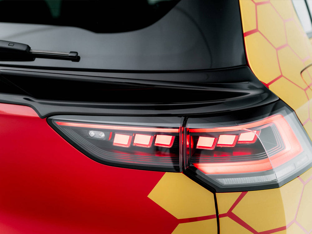 Lower Spoiler CAP 3D compatible with Volkswagen Golf GTI / GTI Clubsport / R / R-Line / GTE / GTD Mk8 / Mk8 Facelift