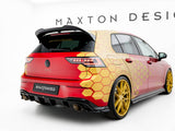Rear Side Splitters V.3 compatible with Volkswagen Golf GTI Clubsport Mk8 Facelift