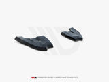 Rear Side Splitters V.3 compatible with Volkswagen Golf GTI Clubsport Mk8 Facelift