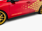 Side Skirts Diffusers V.2 compatible with Volkswagen Golf GTI Clubsport Mk8 Facelift