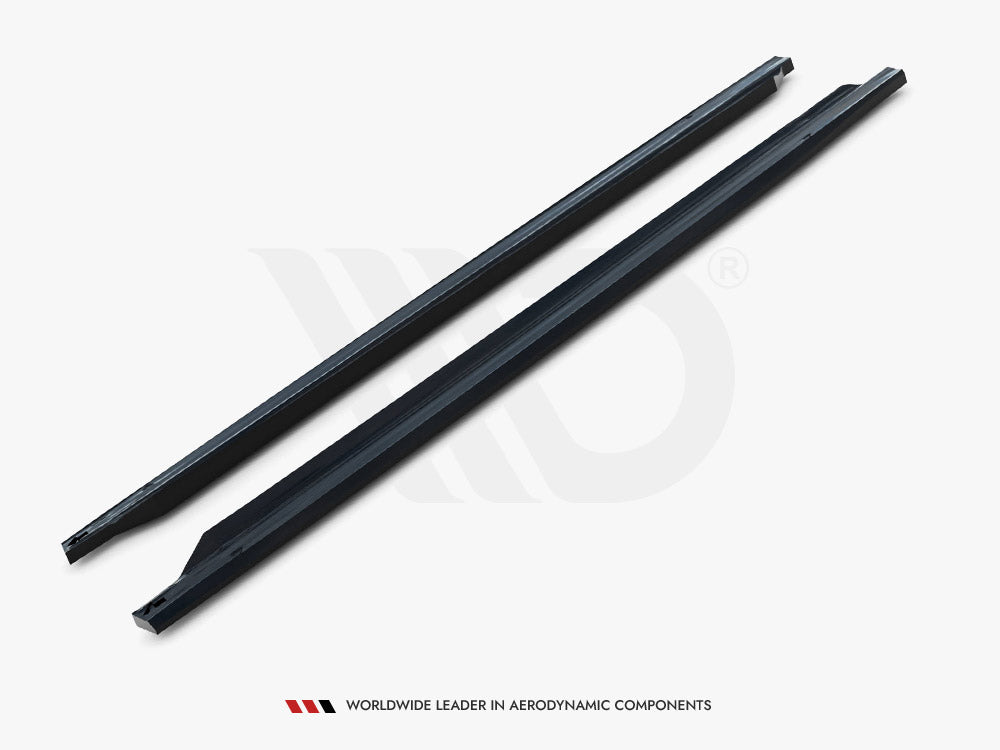 Side Skirts Diffusers V.2 compatible with Volkswagen Golf GTI Clubsport Mk8 Facelift