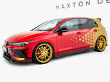 Side Skirts Diffusers V.1 compatible with Volkswagen Golf GTI Clubsport Mk8 Facelift