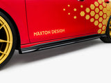 Side Skirts Diffusers V.1 compatible with Volkswagen Golf GTI Clubsport Mk8 Facelift