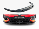 Front Splitter V.2 compatible with Volkswagen Golf GTI Clubsport Mk8 Facelift