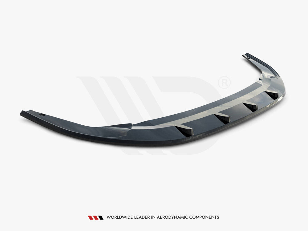 Front Splitter V.2 compatible with Volkswagen Golf GTI Clubsport Mk8 Facelift