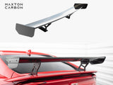 Carbon Spoiler With Internal Brackets Uprights compatible with Honda Civic Si Mk10