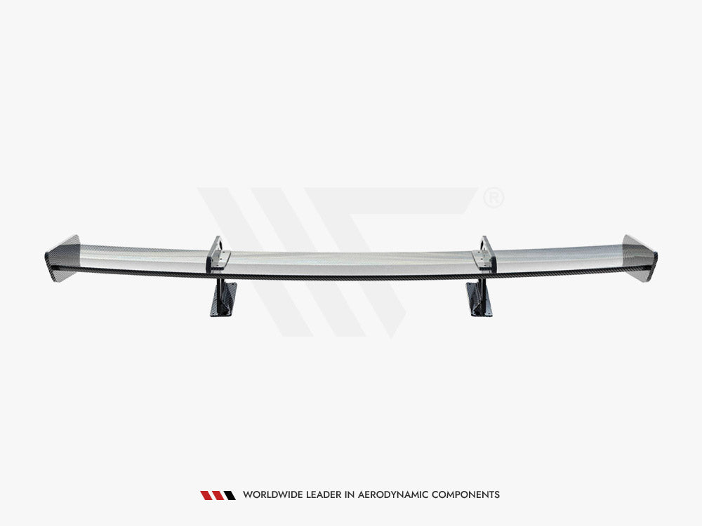 Carbon Spoiler With Upper Swan Mounting compatible with Honda Civic Si Mk10