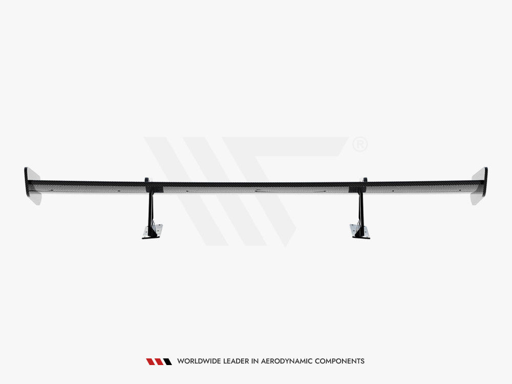 Carbon Spoiler With Upper Swan Mounting compatible with Honda Civic Si Mk10