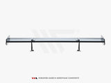 Carbon Spoiler With Upper Swan Mounting + LED compatible with Honda Civic Si Mk10