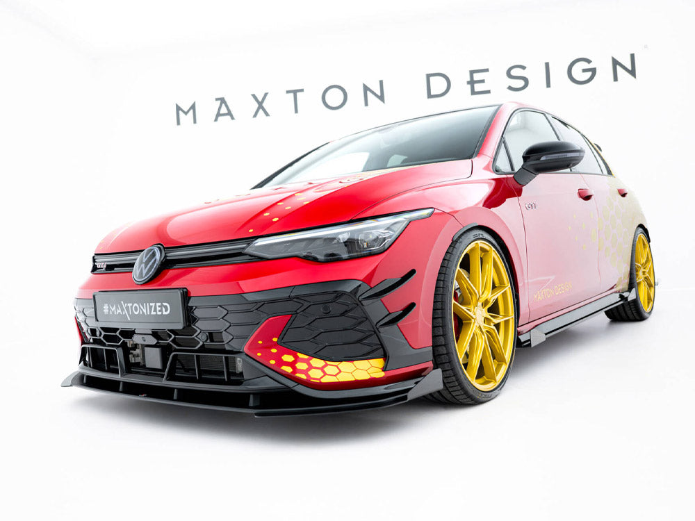Front Flaps compatible with Volkswagen Golf GTI Clubsport Mk8 Facelift