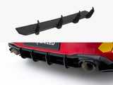 Street PRO Rear Diffuser V.2 compatible with Volkswagen Golf GTI Clubsport Mk8 Facelift