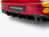 Street PRO Rear Diffuser V.2 compatible with Volkswagen Golf GTI Clubsport Mk8 Facelift