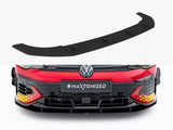 Street PRO Front Splitter compatible with Volkswagen Golf GTI Clubsport Mk8 Facelift