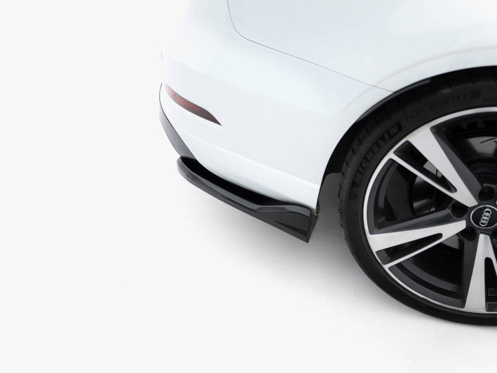 Rear Side Splitters V.5 compatible with Audi RS 3 Sedan 8V Facelift