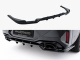Rear Splitter (Vertical Bars) V.2 compatible with BMW X4 M-Pack G02 Facelift